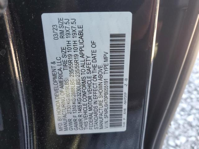 VIN 5FNRL6H70PB055191 2023 HONDA ODYSSEY SP no.13