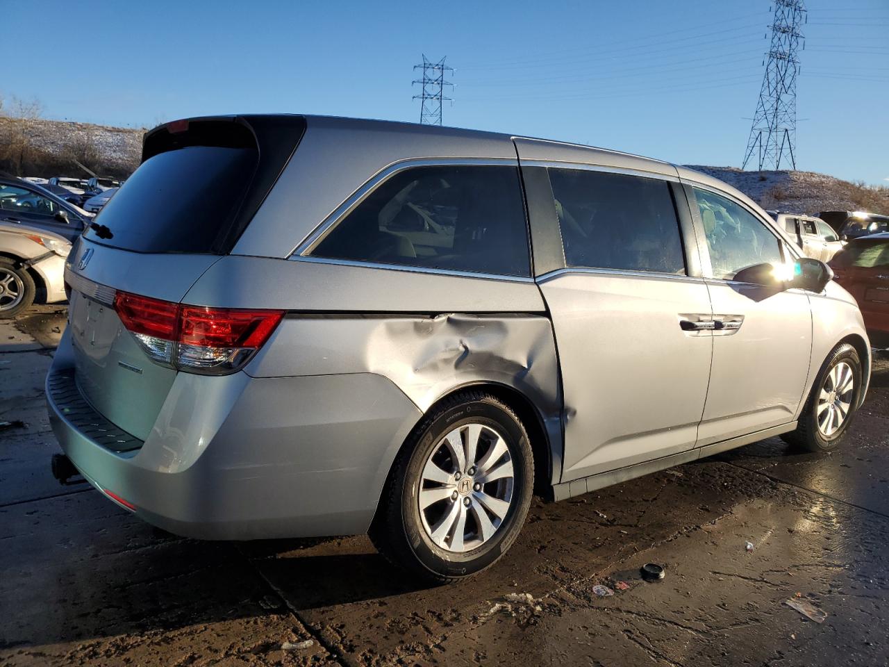 Lot #3033582084 2016 HONDA ODYSSEY SE