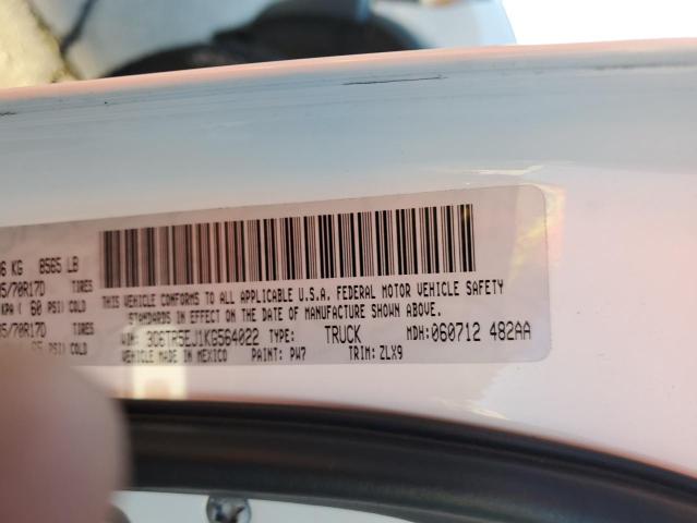 2019 RAM 2500 POWER 3C6TR5EJ1KG564022
