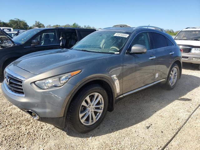 INFINITI FX37 2013 teal  gas JN8CS1MU2DM142248 photo #1