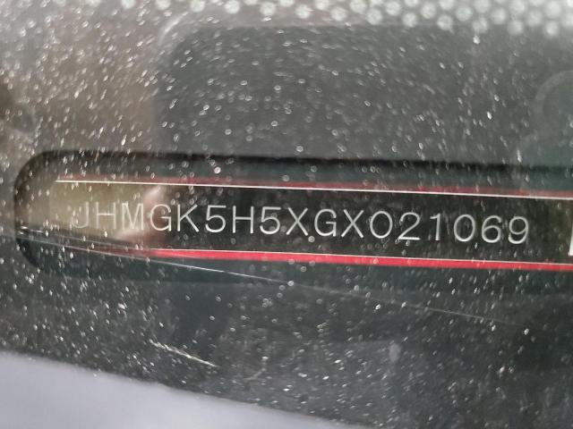 2016 HONDA FIT LX - JHMGK5H5XGX021069