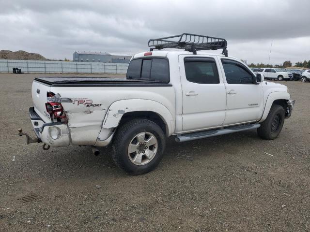 TOYOTA TACOMA DOU 2005 white  gas 5TEJU62N45Z125062 photo #4