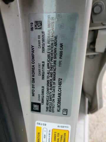 2020 CHEVROLET SPARK LS - KL8CB6SA9LC414972