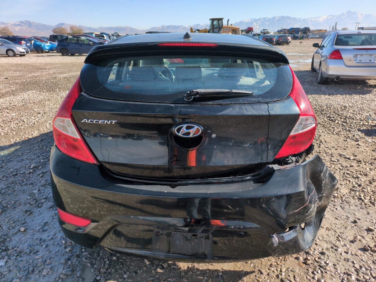 Lot #2977276611 2014 HYUNDAI ACCENT GLS