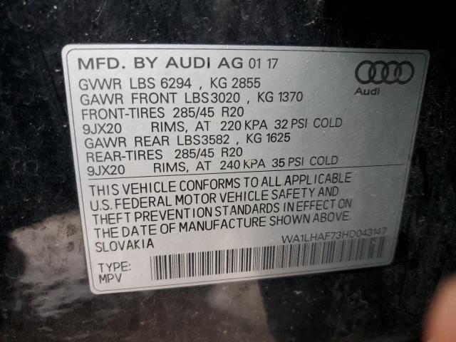 VIN WA1LHAF73HD043147 2017 AUDI Q7 no.13