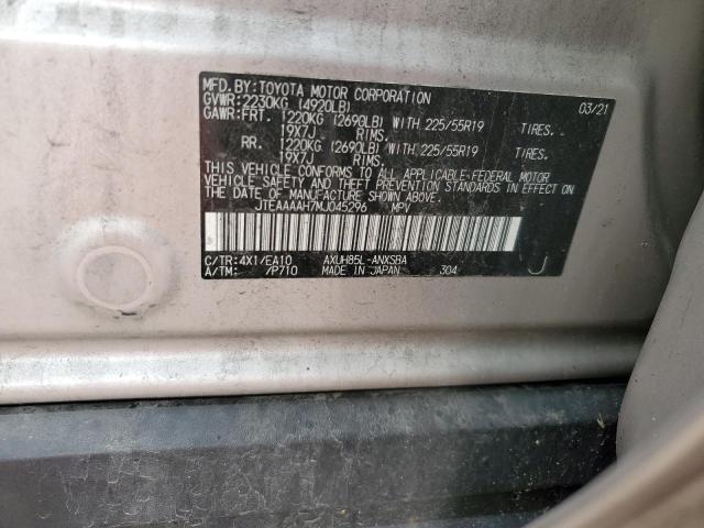 2021 TOYOTA VENZA LE - JTEAAAAH7MJ045296