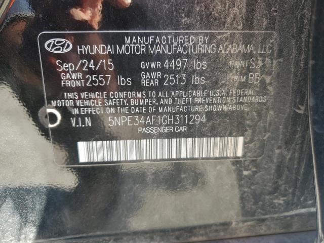 2016 HYUNDAI SONATA SPO - 5NPE34AF1GH311294