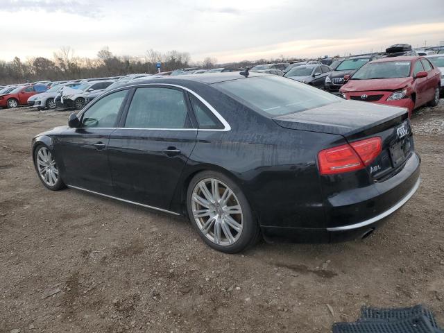 AUDI A8 L QUATT 2012 black sedan 4d gas WAURVAFD7CN015169 photo #3