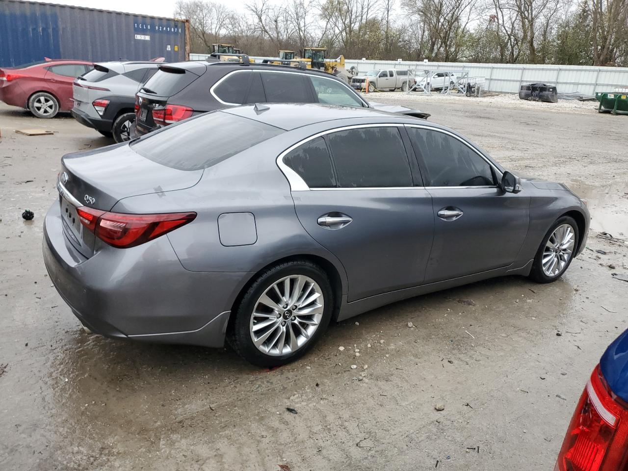 Lot #3004492575 2021 INFINITI Q50 LUXE