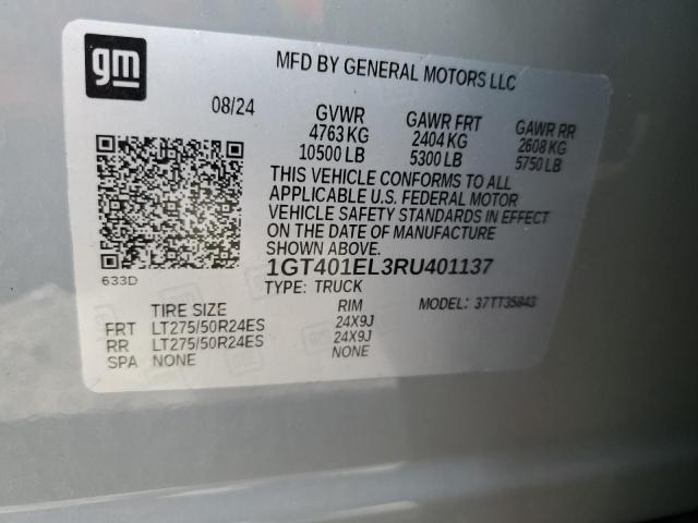 2024 GMC SIERRA DEN - 1GT401EL3RU401137