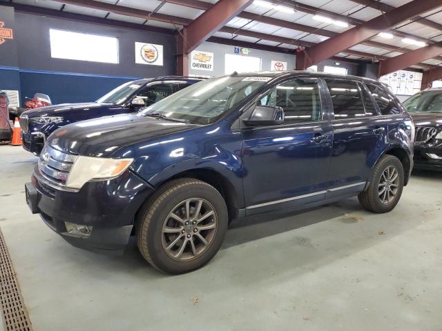 FORD EDGE SEL 2008 blue  gas 2FMDK48C48BB32721 photo #1