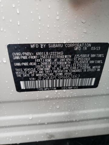 2023 SUBARU FORESTER L - JF2SKAPC3PH462462