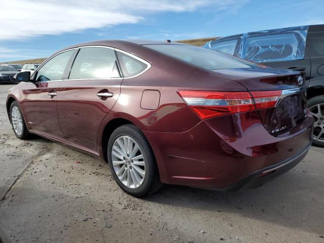 TOYOTA AVALON HYB 2013 maroon  hybrid engine 4T1BD1EB1DU003657 photo #3