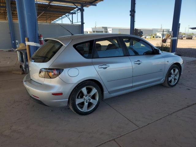 MAZDA 3 HATCHBAC 2005 silver  gas JM1BK343351239522 photo #4