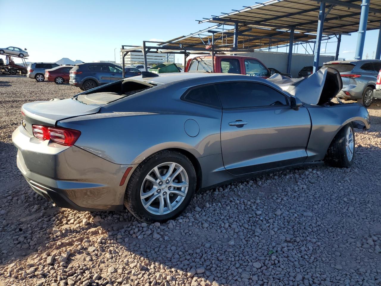 Lot #3028429263 2021 CHEVROLET CAMARO LS