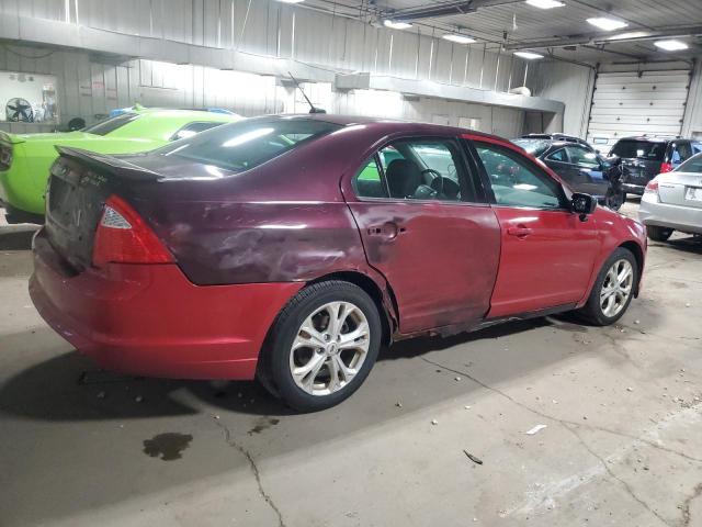 FORD FUSION SE 2012 burgundy sedan 4d gas 3FAHP0HA0CR225184 photo #4