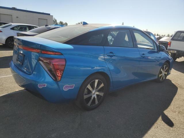 TOYOTA MIRAI 2019 blue  hydrogen fuel cell JTDBVRBD6KA006414 photo #4