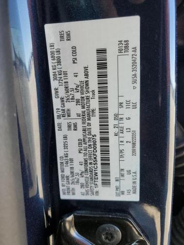 2019 FORD F150 SUPER - 1FTEW1C55KFD09075