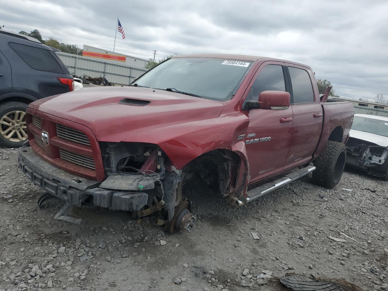 Lot #3024936358 2012 DODGE RAM 1500 S