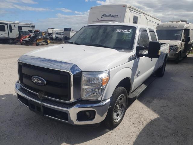 FORD F350 SUPER 2015 white  diesel 1FT8W3AT7FED18852 photo #1