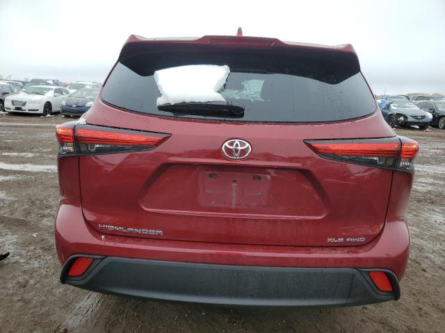 VIN 5TDHZRBH5MS554878 2021 TOYOTA HIGHLANDER no.6