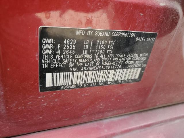 2018 SUBARU LEGACY 3.6 - 4S3BNEN61J3014770