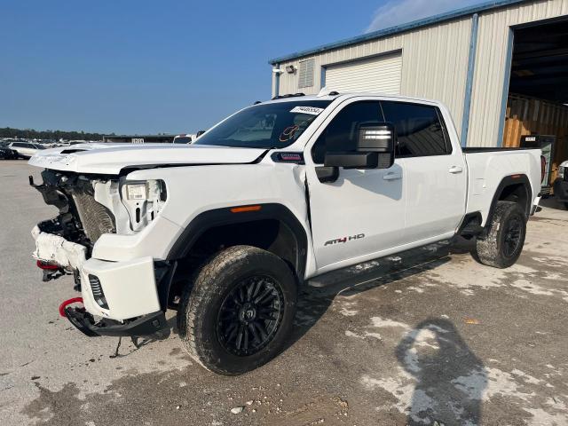 GMC SIERRA K25 2021 white  diesel 1GT49PEY4MF172629 photo #1