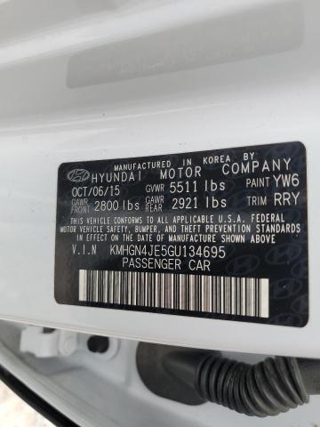 2016 HYUNDAI GENESIS 3. - KMHGN4JE5GU134695