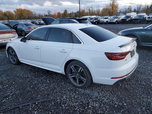 AUDI A4 PREMIUM 2018 white  gas WAUENAF44JN018140 photo #3