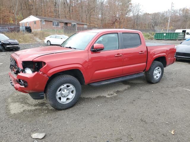 TOYOTA TACOMA DOU 2019 red  gas 3TMCZ5AN5KM257066 photo #1