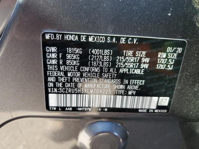 2020 HONDA HR-V 3CZRU5H3XLM704225