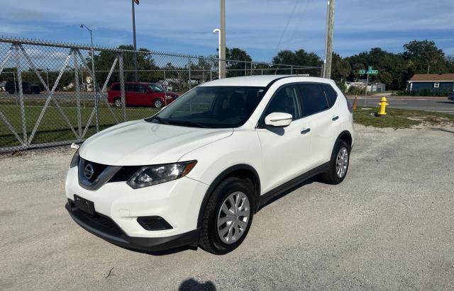 NISSAN ROGUE S 2015 white 4dr spor gas 5N1AT2MK0FC861071 photo #3