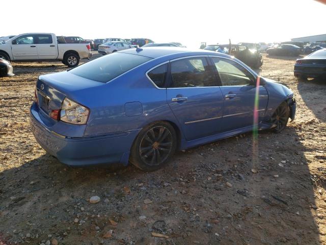 INFINITI M35 BASE 2008 blue sedan 4d gas JNKAY01E78M603392 photo #4