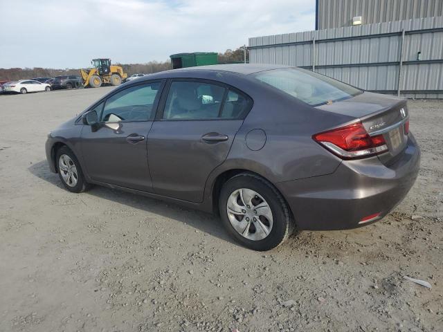 HONDA CIVIC LX 2015 gray  gas 19XFB2F57FE059016 photo #3