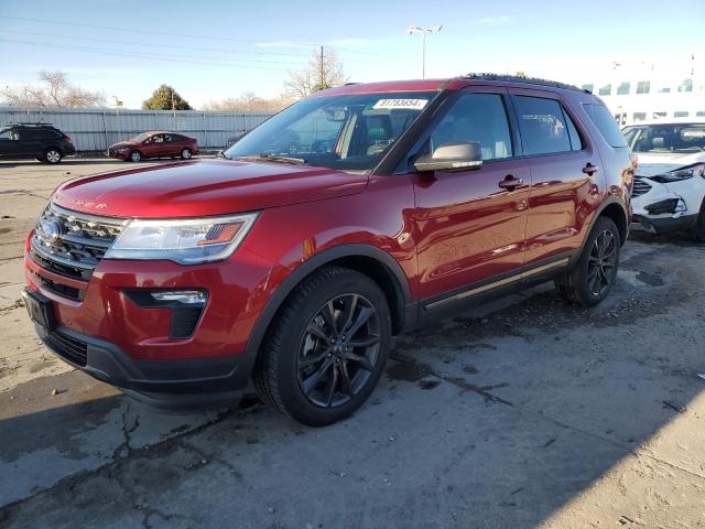 VIN 1FM5K8D85JGA80222 2018 FORD EXPLORER no.1