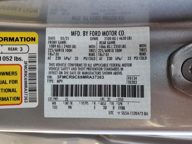 2021 FORD BRONCO SPO 3FMCR9C69MRA37363