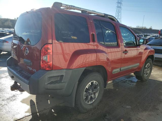 NISSAN XTERRA X 2015 red  gas 5N1AN0NWXFN650321 photo #4