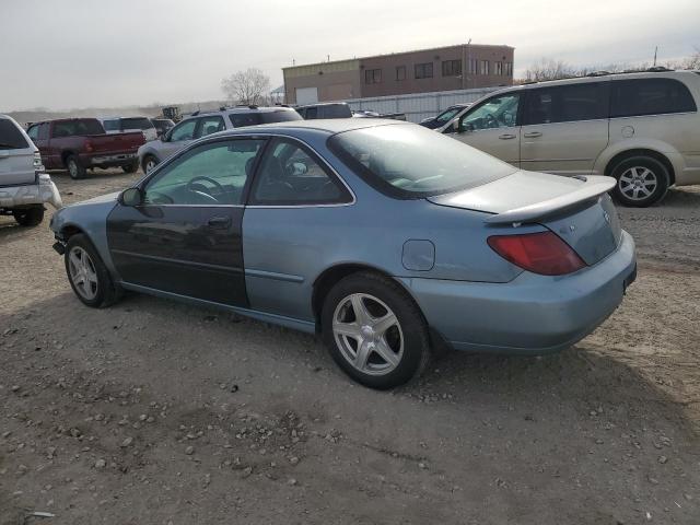 ACURA 2.3CL 1998 blue  gas 19UYA3158WL007282 photo #3