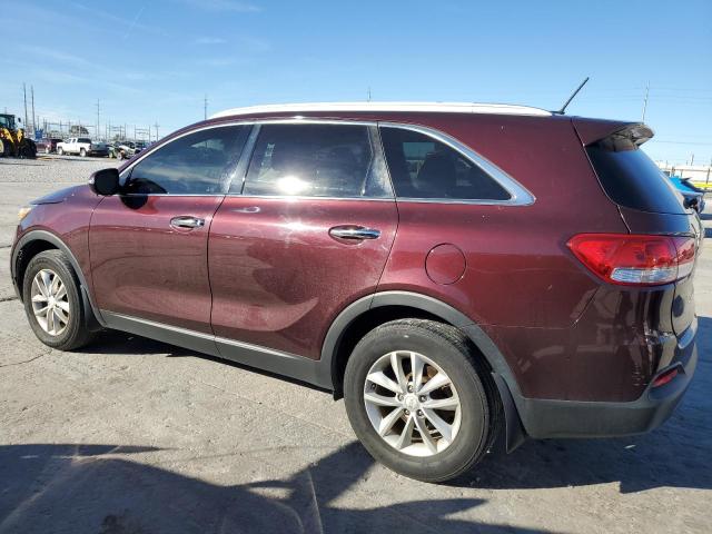 KIA SORENTO LX 2017 burgundy 4dr spor gas 5XYPG4A30HG284293 photo #3