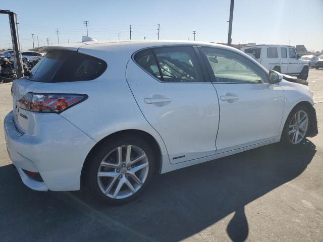 LEXUS CT 200 2014 white  hybrid engine JTHKD5BH3E2185670 photo #4