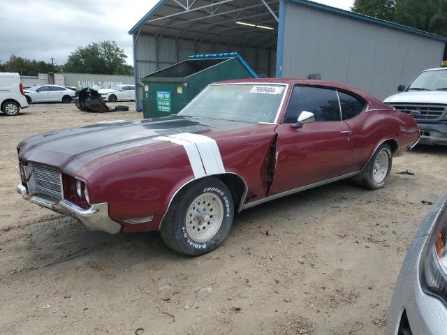OLDSMOBILE CUTLASS 1971 burgundy   336871R112067 photo #1