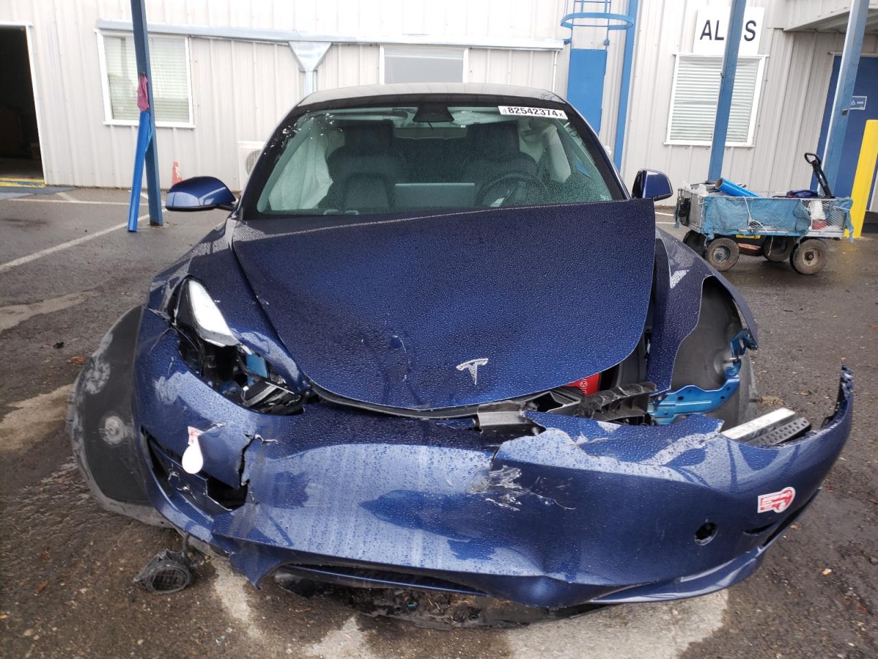 Lot #3044580221 2023 TESLA MODEL 3