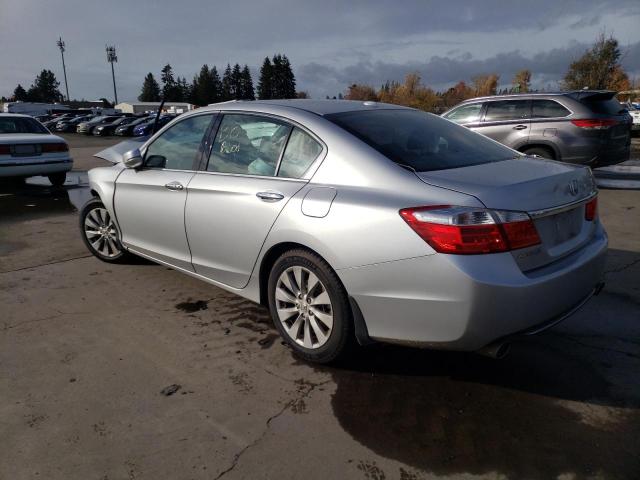 HONDA ACCORD EXL 2015 silver  gas 1HGCR3F81FA030047 photo #3