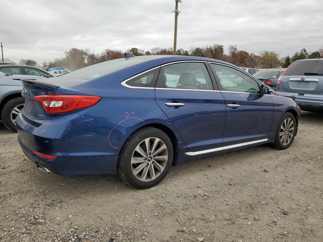 Lot #2977079176 2015 HYUNDAI SONATA SPO