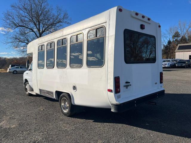 FORD ECONOLINE 2008 white cutaway gas 1FD3E35S88DA18157 photo #3