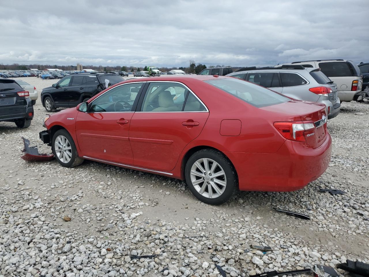 Lot #2994046962 2014 TOYOTA CAMRY HYBR