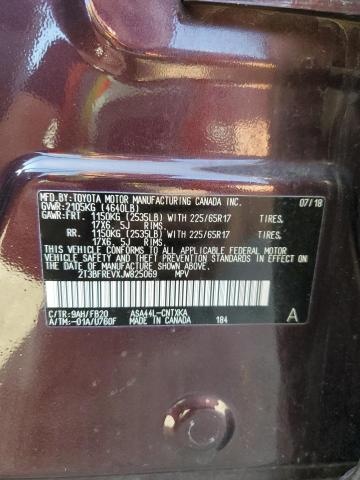 2018 TOYOTA RAV4 LE - 2T3BFREVXJW825069