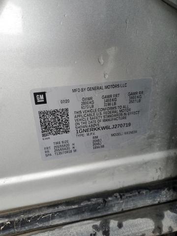 2020 CHEVROLET TRAVERSE P - 1GNERKKW6LJ270719
