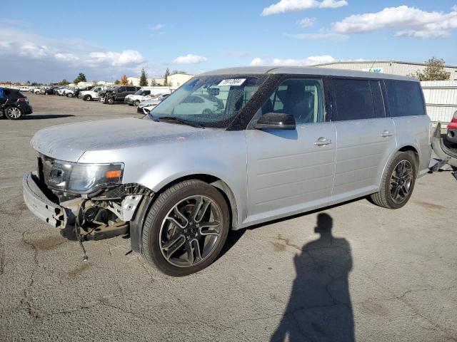 FORD FLEX SEL 2014 silver  gas 2FMGK5C83EBD32880 photo #1