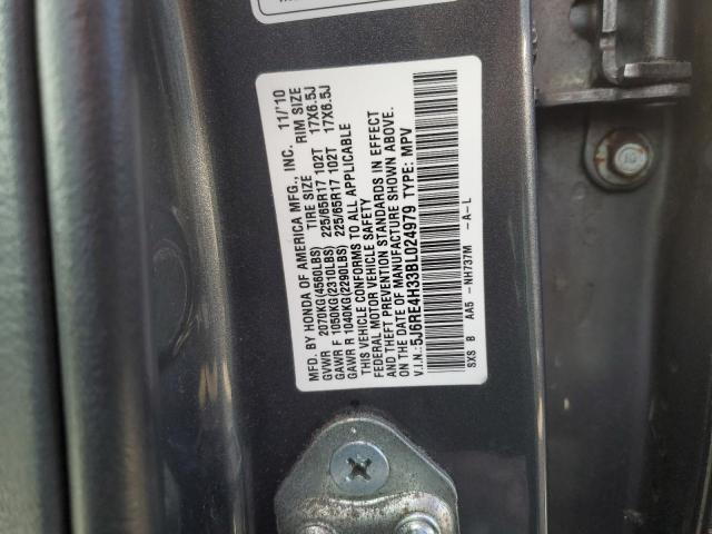 5J6RE4H33BL024979 2011 HONDA CRV